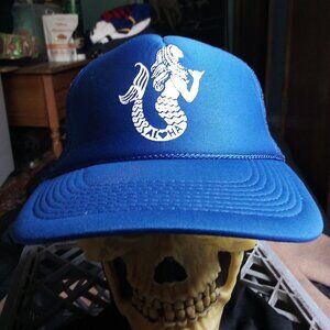 Deadstock Vintage Aloha Mermaid Snap Trucker Hat Cap